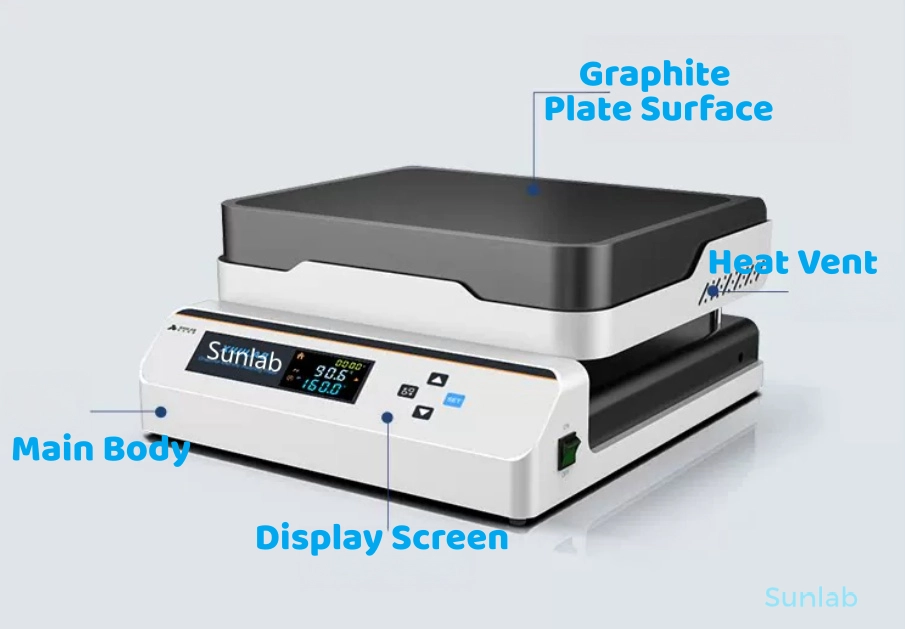 Graphite electric heating plate-sunlabpro 2 Graphite electric heating plate-sunlabpro 2