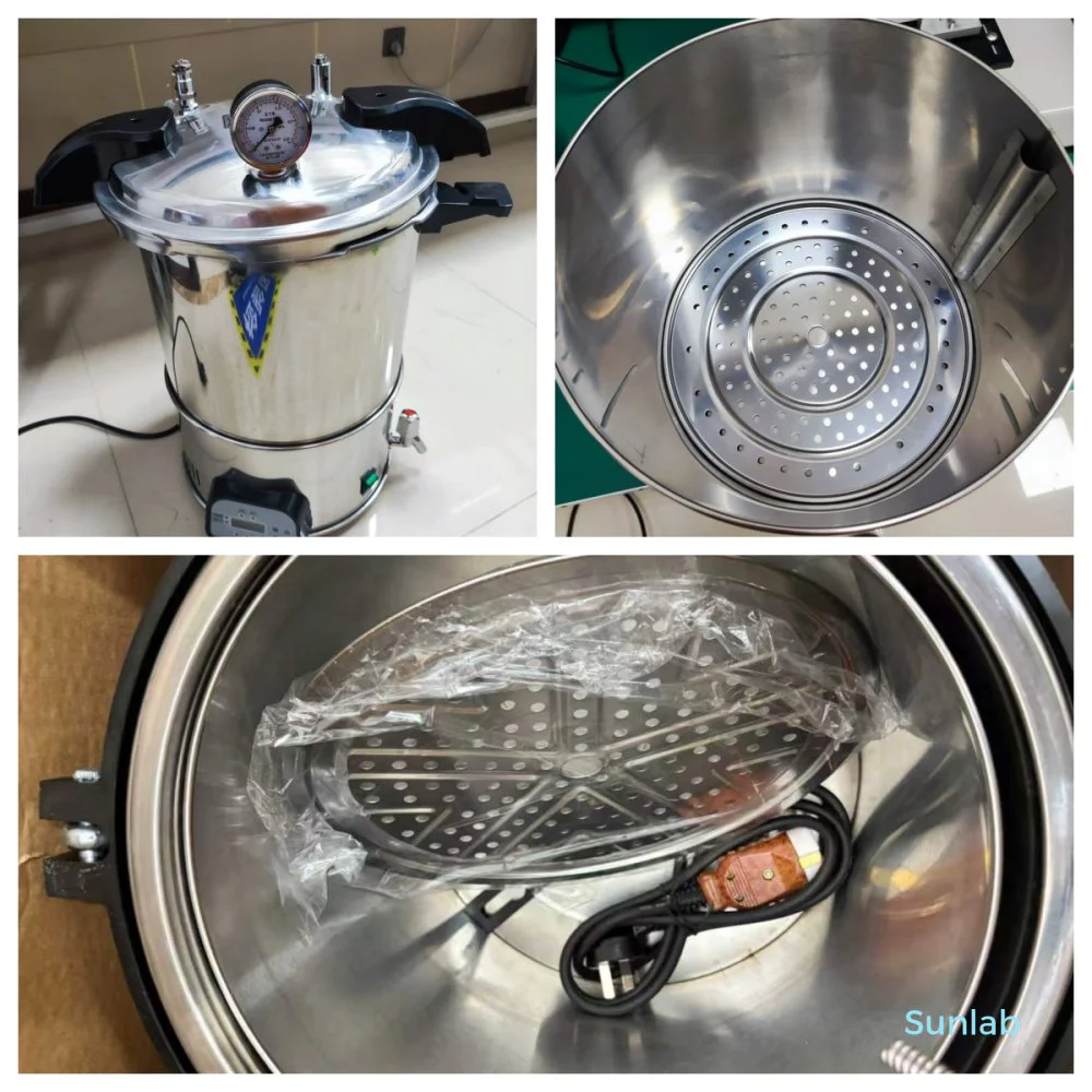 Laboratory portable autoclave-Customer Photos1