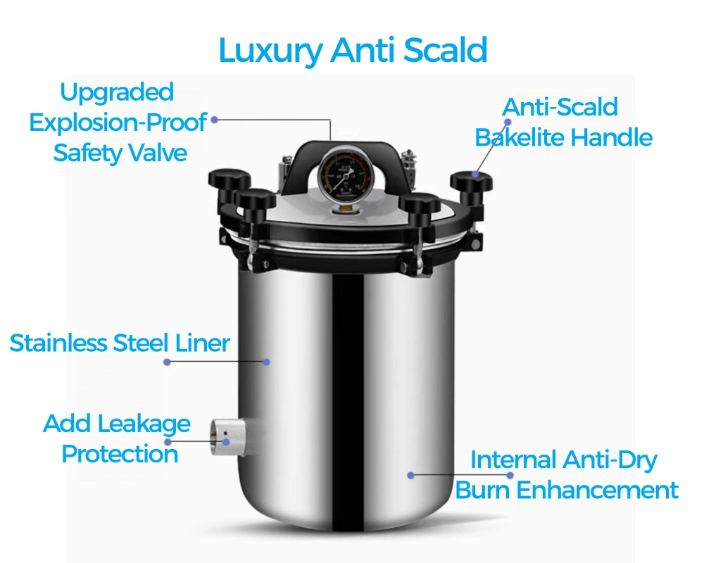 Laboratory autoclave-Luxury Anti Scald Model