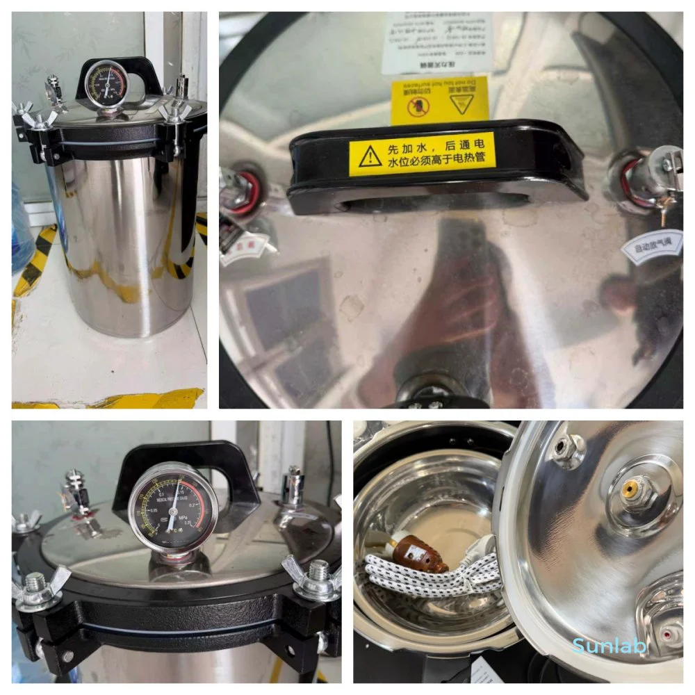 Laboratory portable autoclave-Customer Photos2