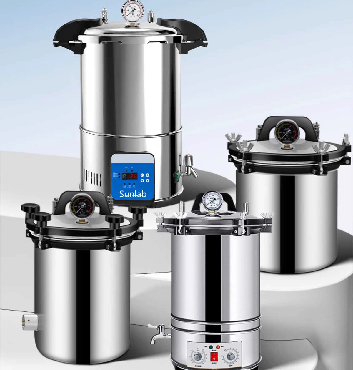 Laboratory Portable Autoclave, 8-24L 