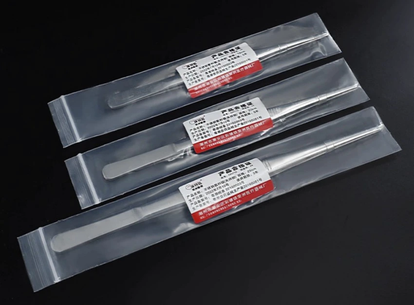 Stainless Steel Dressing Tweezers2
