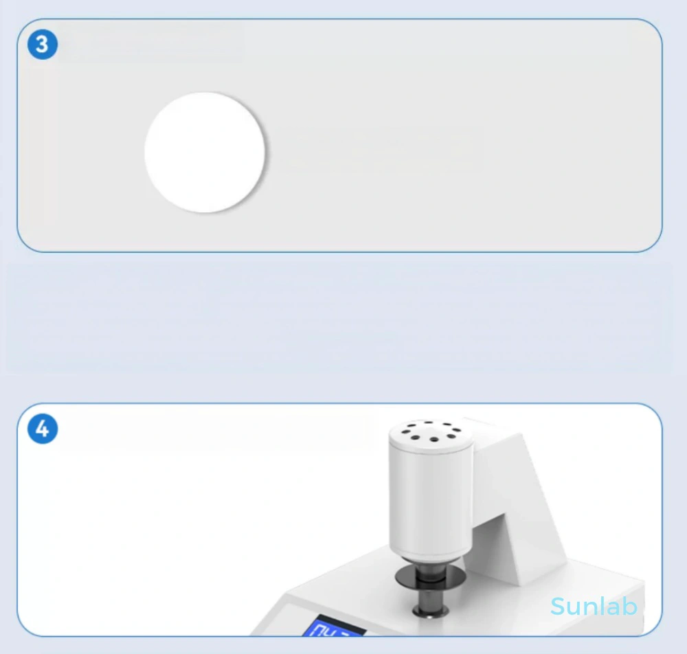 Laboratory digital whiteness meter-sunlab6