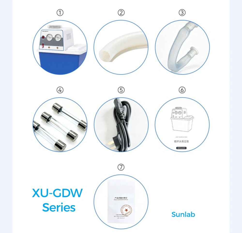 Laboratory Circulating Water Vacuum Pump-Packing List Laboratory Circulating Water Vacuum Pump-Packing List