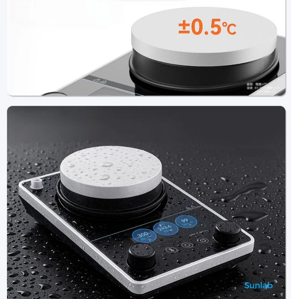 hot plate with magnetic stirrer