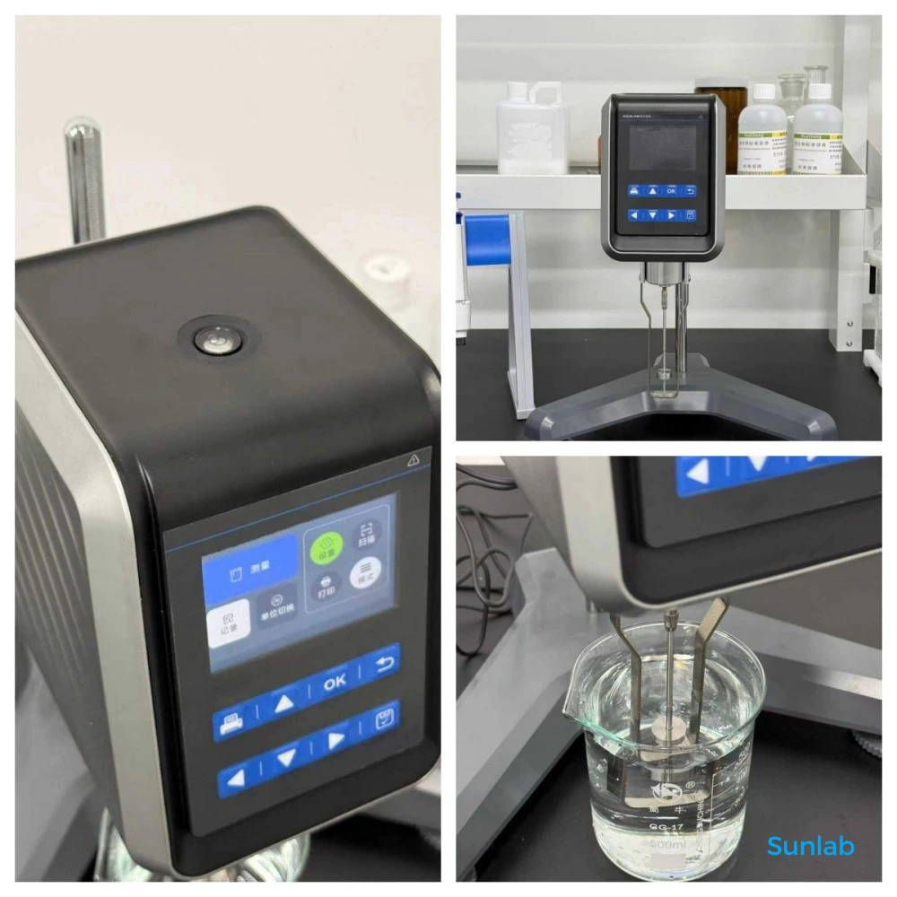 Lab Digital viscosity measurement instruments-Customer Photos2