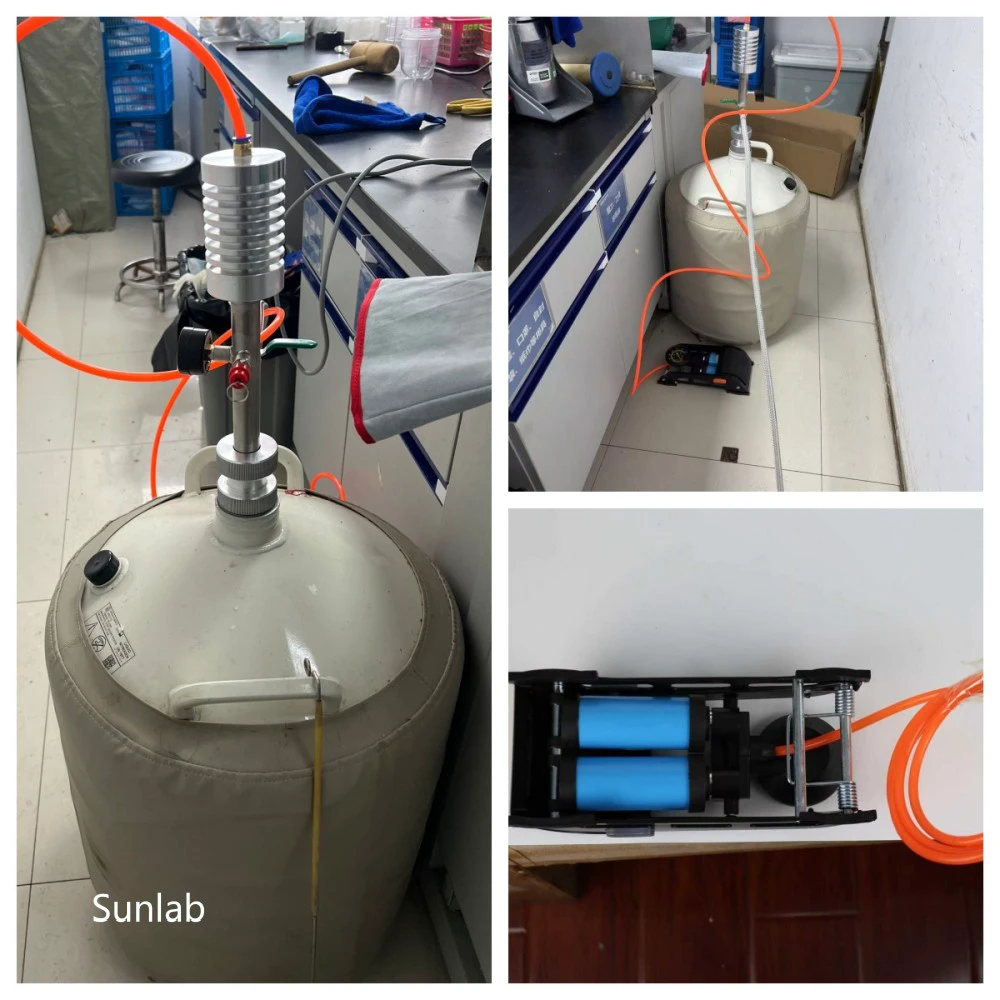 liquid nitrogen dispenser pump-Customer Photos